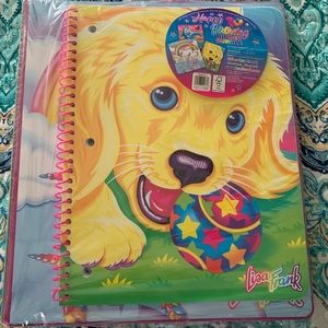 Lisa Frank Binder Bundle, NEW in Packaging